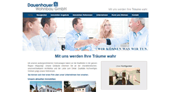 Desktop Screenshot of dauenhauer-wohnbau.de